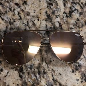Quay Australia BRAND NEW High Key Gold/Gold